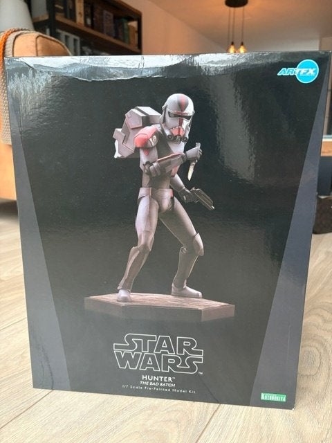Kotobukiya Star Wars Hunter The Bad Batch ARTFX 1/7, Verzamelen, Ophalen of Verzenden, Nieuw, Actiefiguurtje