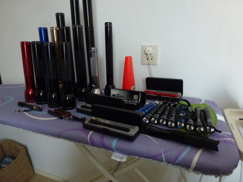 te koop maglite zaklampen, Ophalen of Verzenden, Gebruikt, Batterij