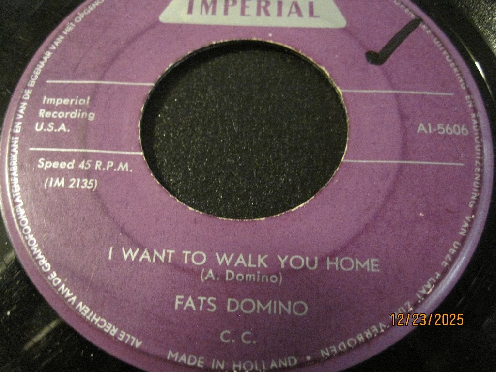 Fats Domino   -  I'm gonna be a wheel some day, Gebruikt, 7 inch, Ophalen of Verzenden, Overige typen