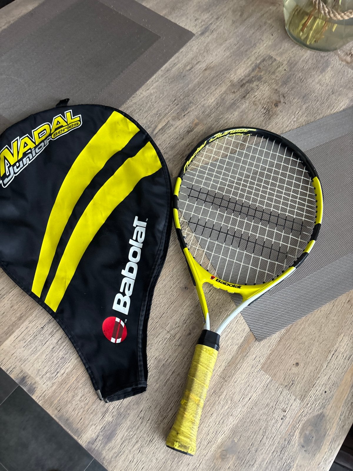 Babolat Nadal Junior Tennisracket met hoes, Ophalen, Gebruikt, L0, Racket