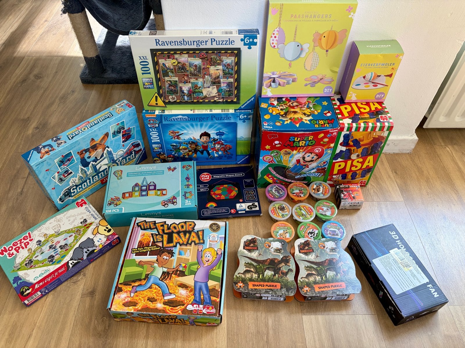 Groot Speelgoedpakket: Puzzels, Spellen & Meer!, Ophalen of Verzenden, Gebruikt, Jongen of Meisje
