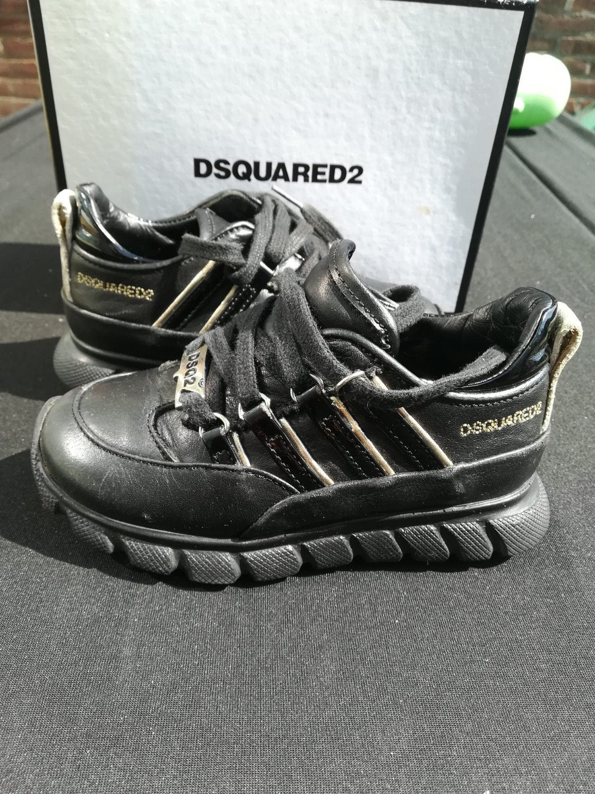 DSQUARED2 sneakers maar 24 orgineel met doos, Jongen of Meisje, Ophalen of Verzenden, Zo goed als nieuw, Dsquared2