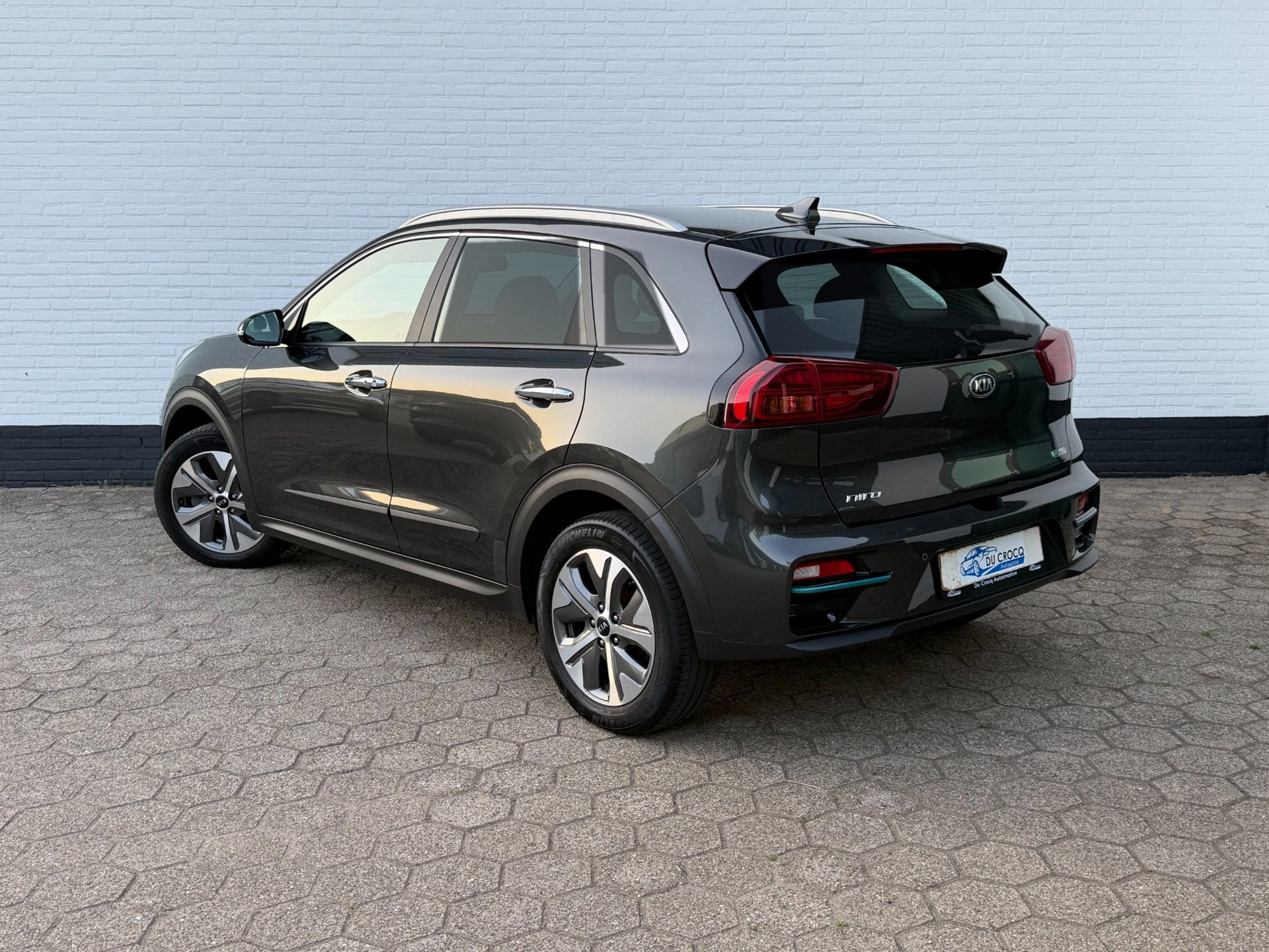 Kia E-Niro DynamicPlusLine 64kWh ACC l WARMTEPOMP l SOH 99%!, Auto's, Stof, Gebruikt, Zwart, 1712 kg