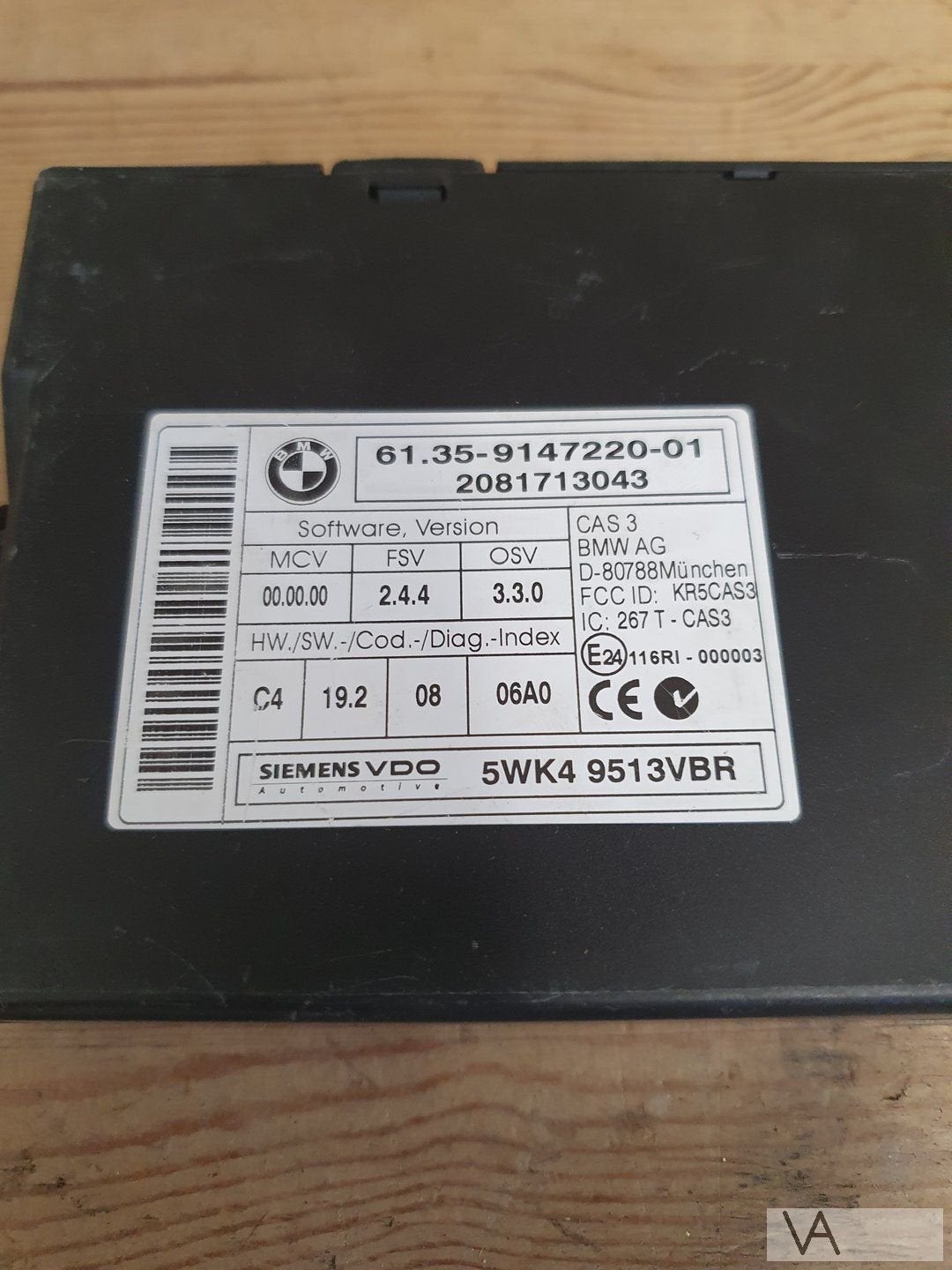 BMW 1 serie E81 E87 / 3 E90 E91 bcm module CAS 9147220 €30, Auto-onderdelen, Gebruikt, -, -, Ophalen of Verzenden