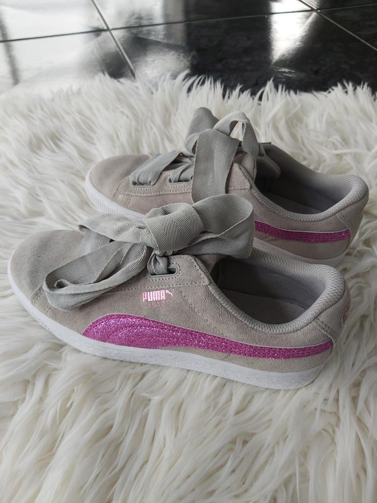 Grijze suede Puma sneakers maat 38, Puma, Nieuw, Ophalen of Verzenden, Sneakers of Gympen