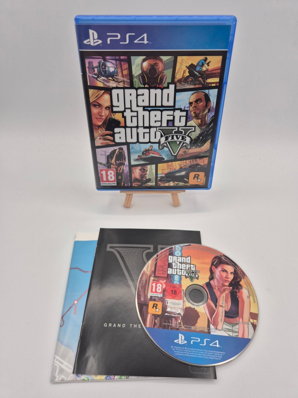 Grand Theft Auto V (GTA 5) PS4 - Zo goed als nieuw, Online, Vanaf 18 jaar, 1 speler, Ophalen of Verzenden