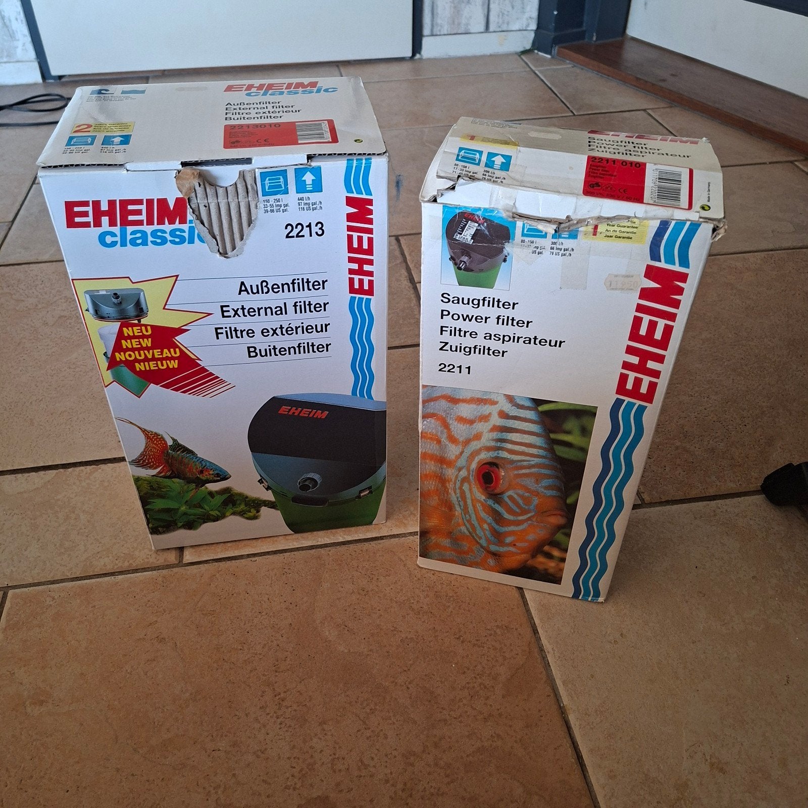 eheim aquarium filters, Verzenden
