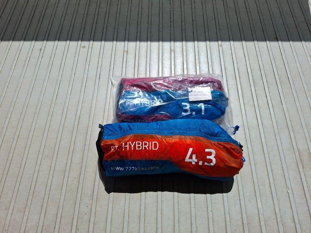Twee gloednieuwe Triple Seven 777 P.T. Hybrid Parawings, Ophalen of Verzenden, Nieuw, Overige