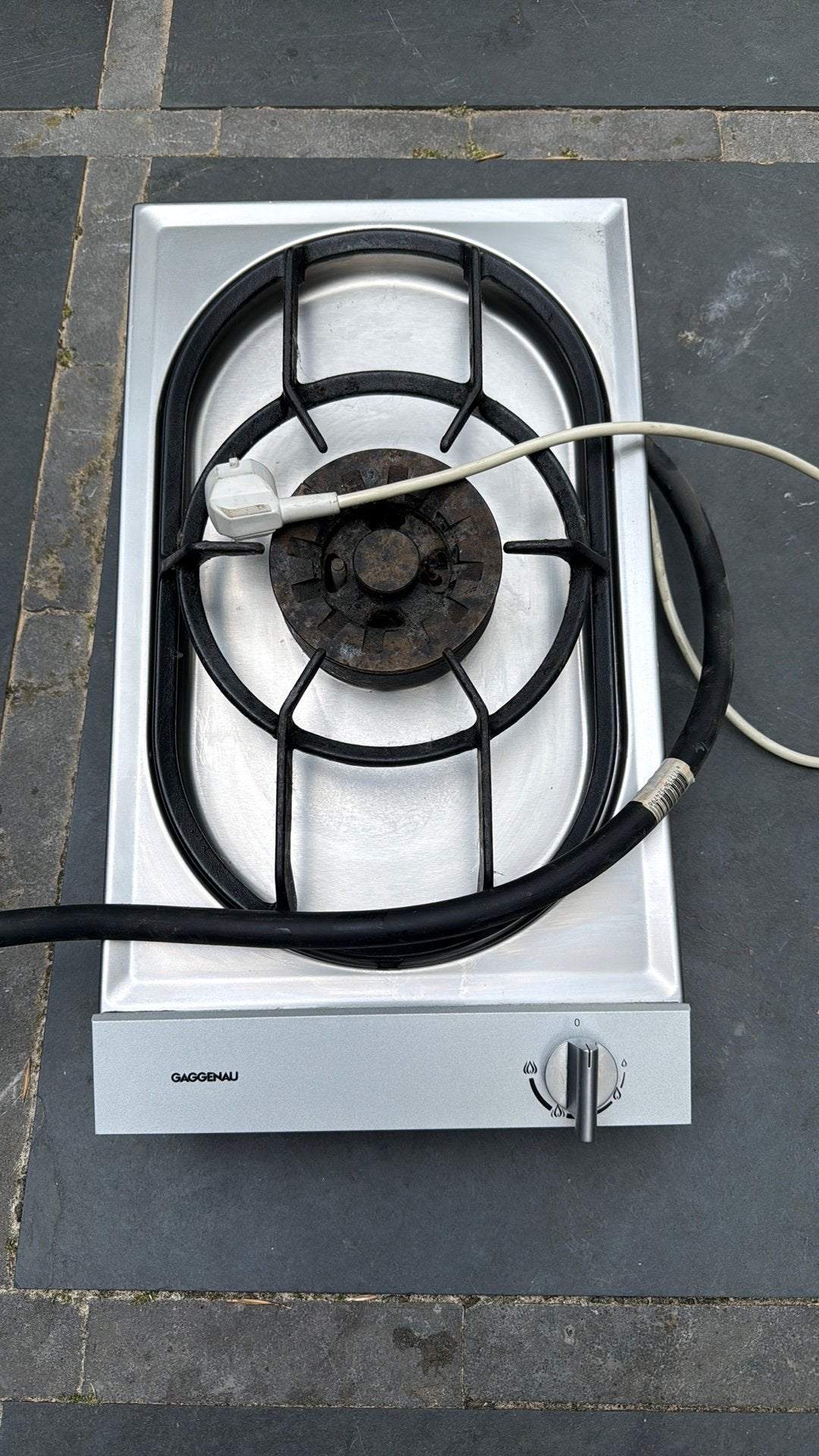 Gaggenau wikbrander domino systeem, Witgoed en Apparatuur, Ophalen, 4 kookzones, Zo goed als nieuw, Inbouw