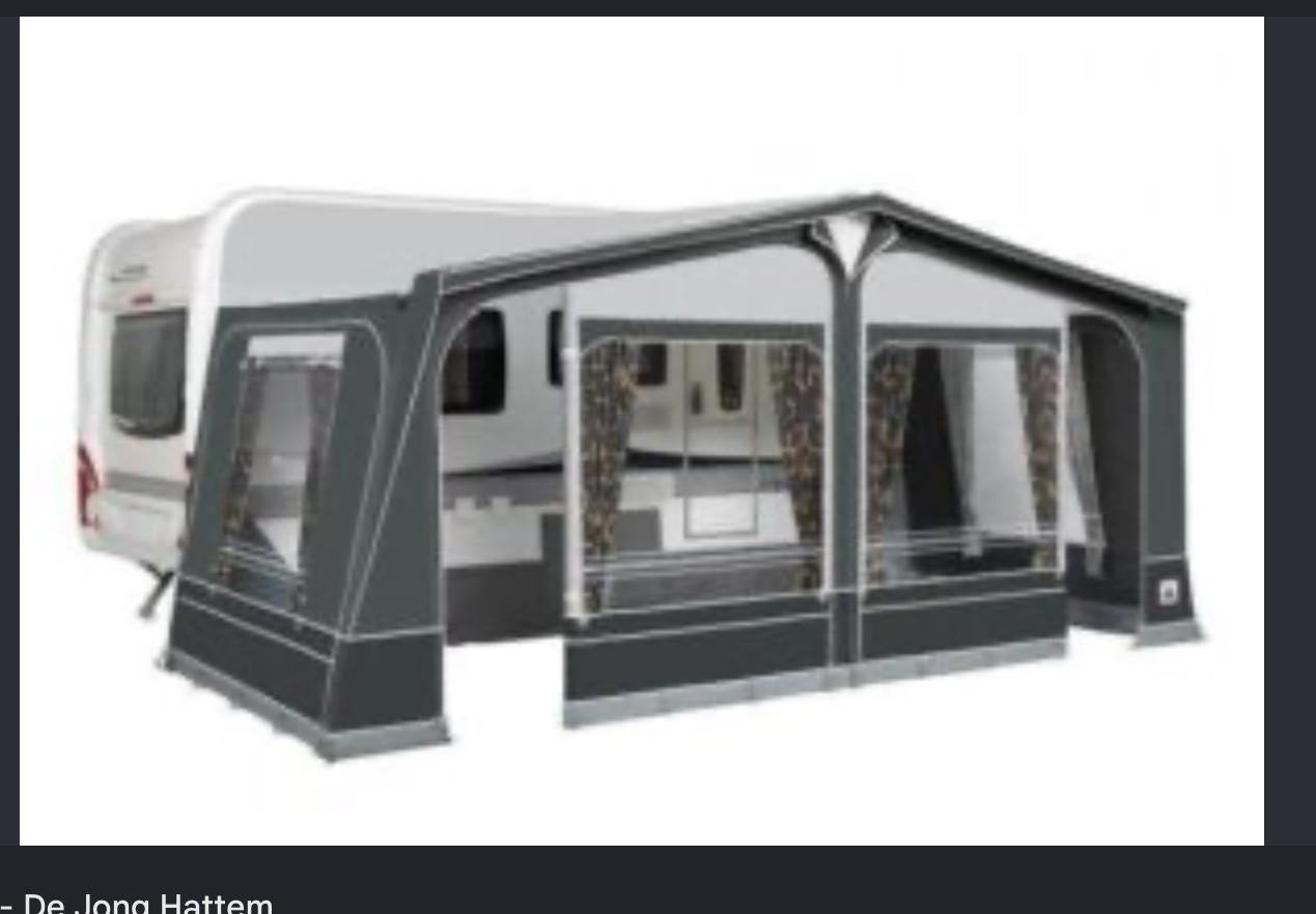 Dorema Diamond XL Voortent - 270 diep, maat 11 (900-925 cm), Caravans en Kamperen, Ophalen, Zo goed als nieuw, Ten Cate All Season 240g/m2