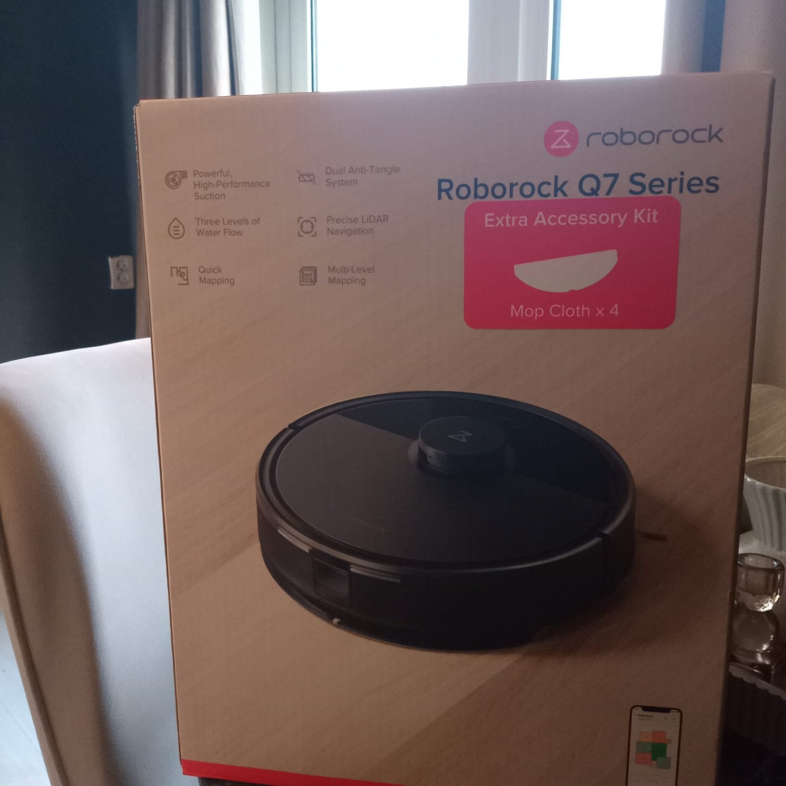 Roborock Q7 series, Witgoed en Apparatuur, Ophalen of Verzenden, Nieuw, Robotstofzuiger