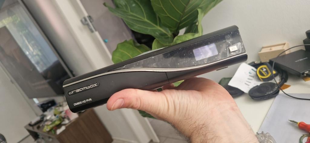 Dreambox DM800 HD PVR satellietdecoder., Ophalen of Verzenden, Gebruikt, HDMI, Minder dan 500 GB