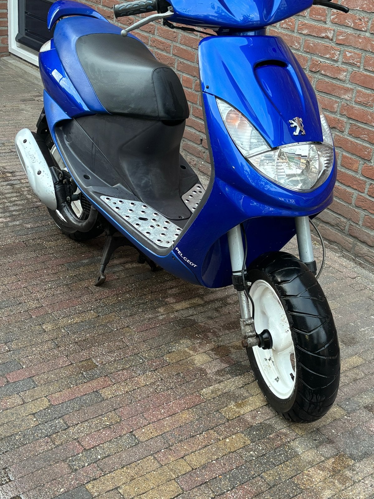 Peugeot Vivacity Scooter - Blauw, Goed Onderhouden, Fietsen en Brommers, Scooters | Peugeot, Ophalen, Tweetakt, Gebruikt, Maximaal 45 km/u