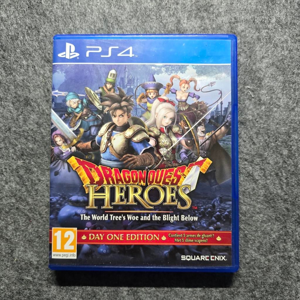 PS4 - Dragon Quest Heroes I, Gebruikt, 1 speler, Ophalen of Verzenden, Role Playing Game (Rpg)