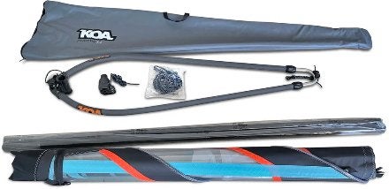 Nieuw! KOA Power 3.2 kids windsurftuigage met mastvoet, Ophalen, Met giek, Minder dan 3.5 m², Nieuw