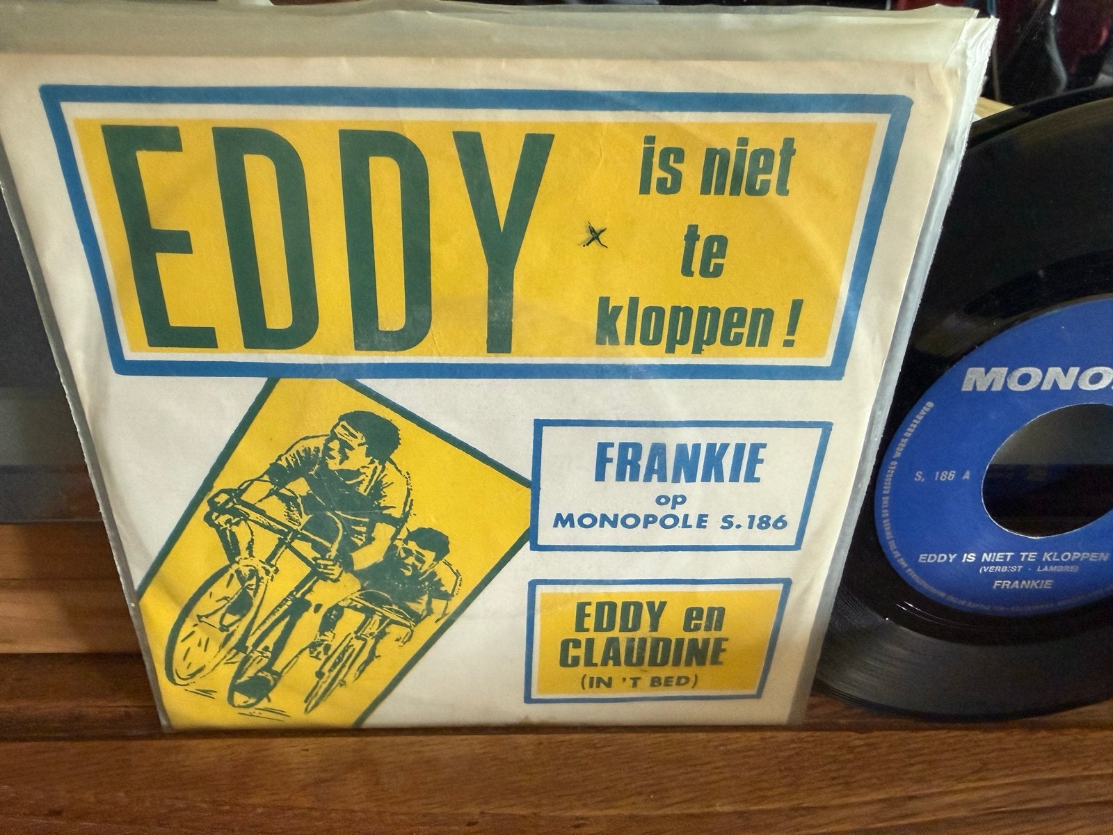Frankie - Eddy is niet te kloppen! (Vinyl Single), Cd's en Dvd's, Vinyl Singles, Originele persing, Ophalen of Verzenden, Zo goed als nieuw