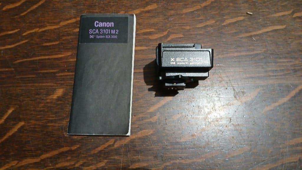 Metz SCA 3101 M2 voor Canon, Voor analoge fotografie, Metz, Gebruikt, Canon