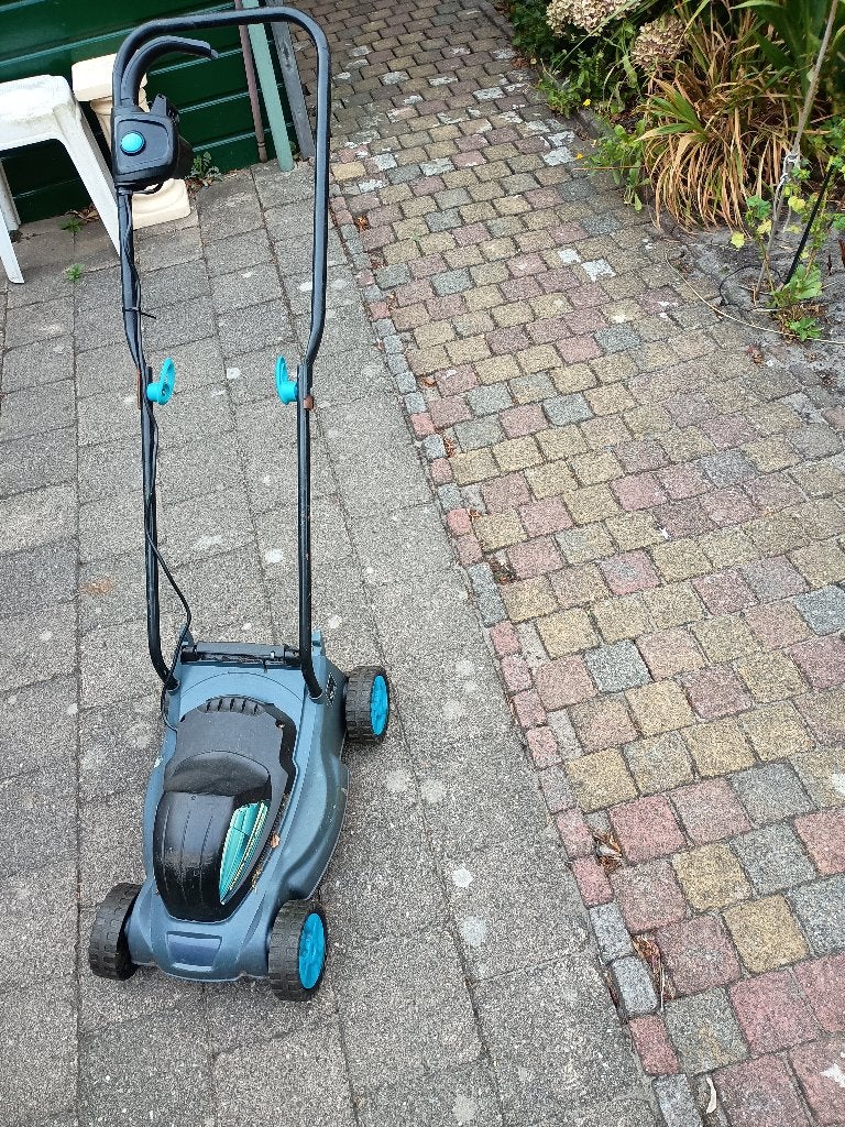 maaimachine, Cirkelmaaier, Gebruikt, Elektrische grasmaaier, Einhell
