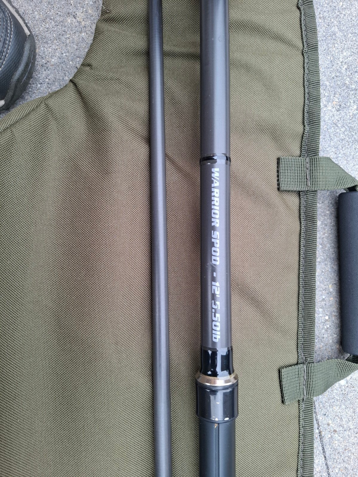 Fox warrior karper/meerval hengel 12ft 5.60lb, Ophalen, Werphengel