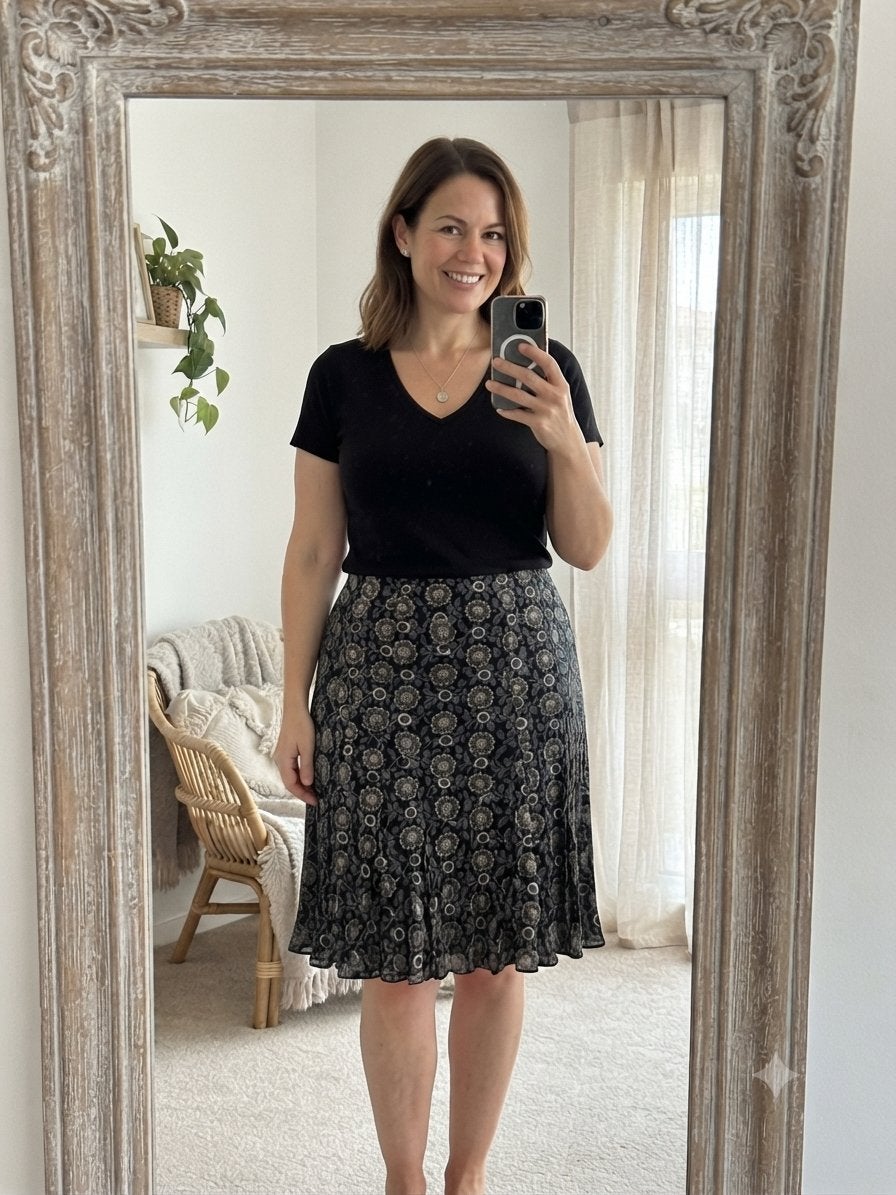 Opus rok maat 42 - in zeer goede staat, Kleding | Dames, Ophalen of Verzenden, Zo goed als nieuw, Maat 42/44 (L), Onder de knie