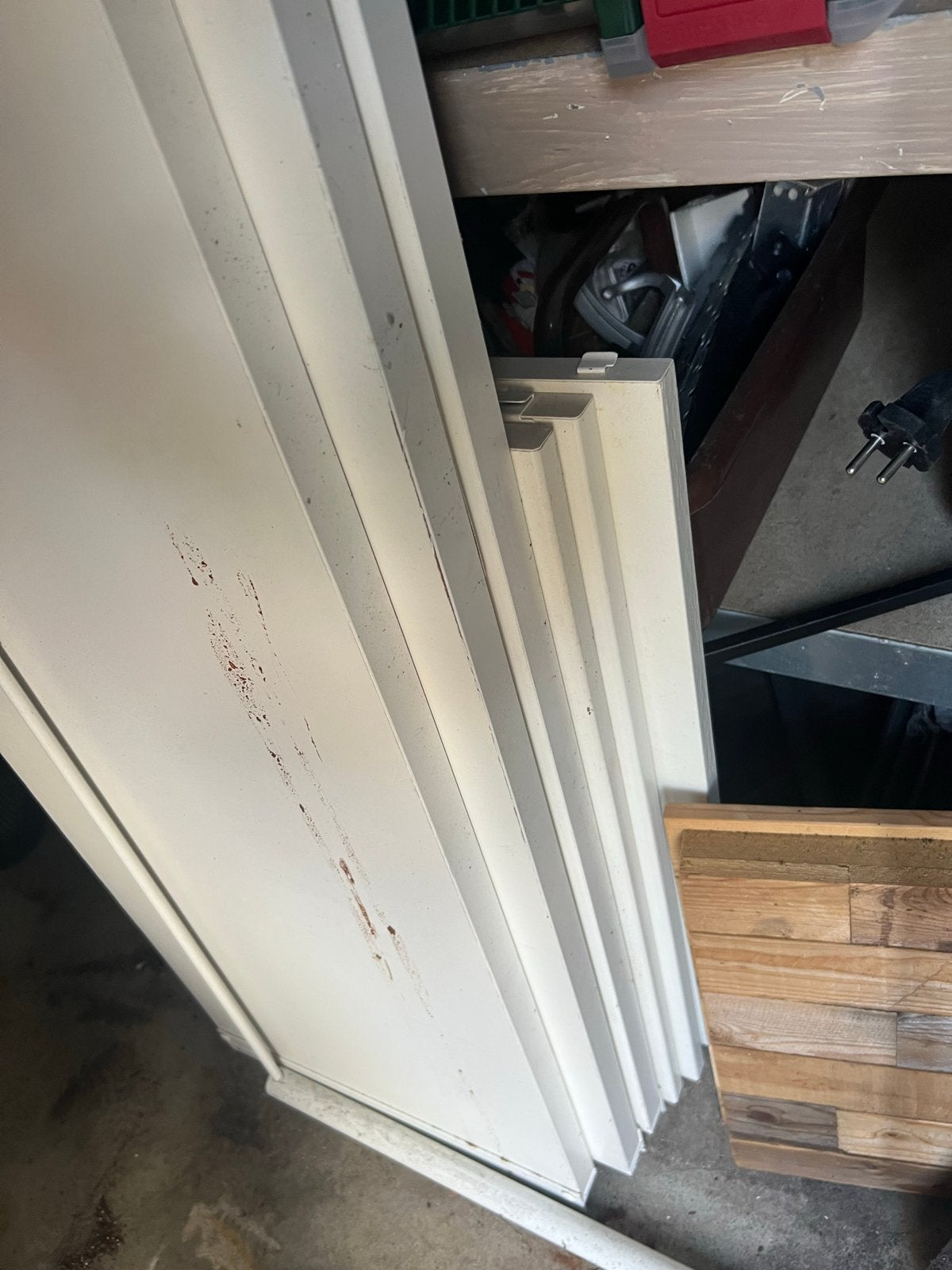 IKEA Algot planken en rails, Ophalen, Gebruikt