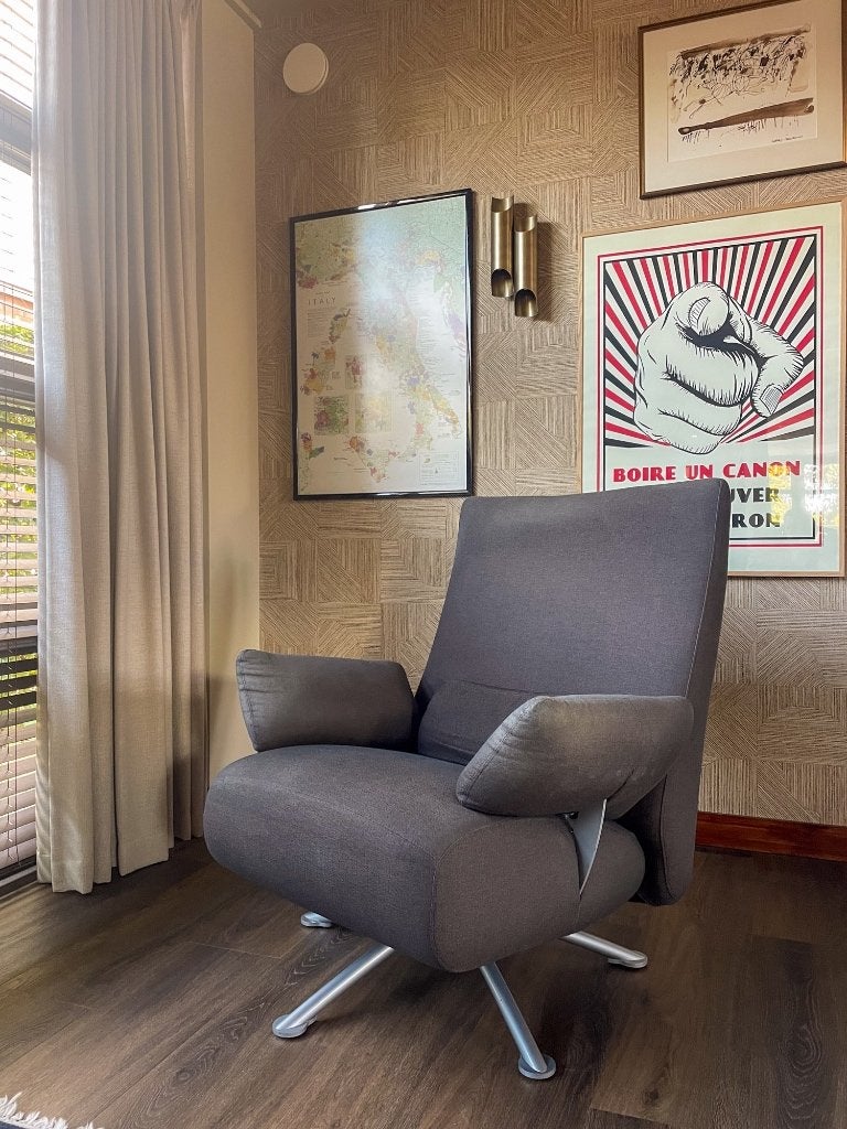 relax fauteuil van Ligne Roset, Huis en Inrichting, Fauteuils, Ophalen, Strak, Gebruikt, 75 tot 100 cm