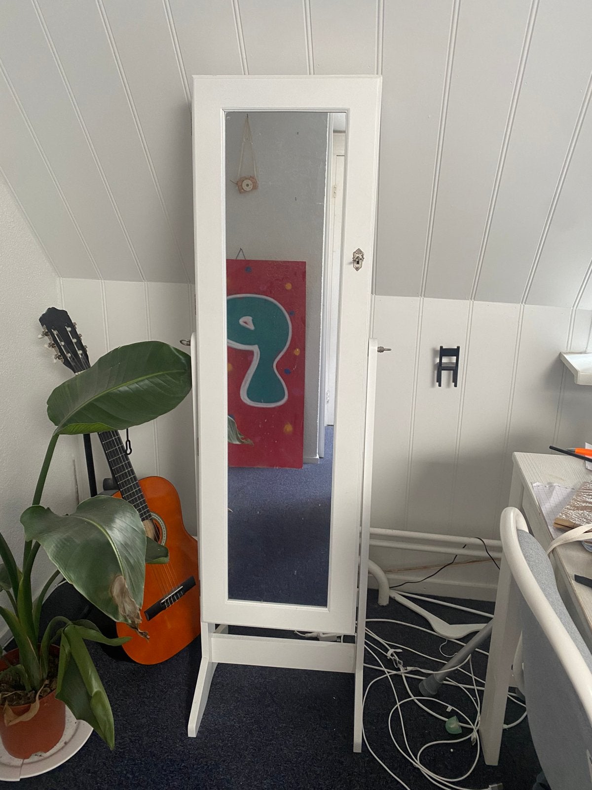 Mooie sieradenkast/spiegel, Ophalen, Minder dan 50 cm, Gebruikt, 100 tot 150 cm