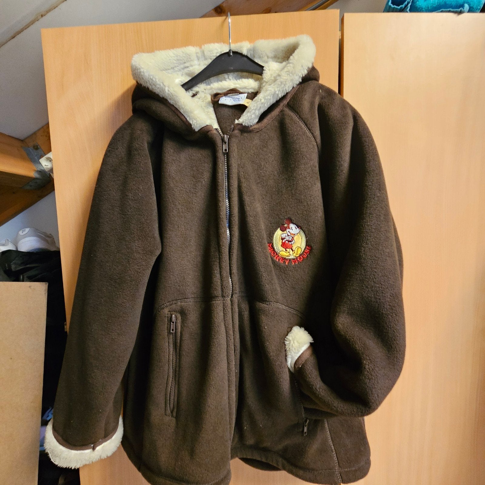 Disneyland Parijs Winterjas XL - Nooit Gedragen, Disney, Bruin, Maat 46/48 (XL) of groter, Nieuw