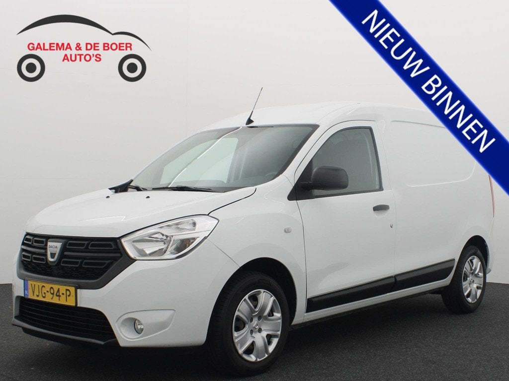 Dacia Dokker 1.5 Blue dCi 90 Solid 1STE EIG / TREKHAAK / AIR, Gebruikt, Euro 6, Wit, Origineel Nederlands