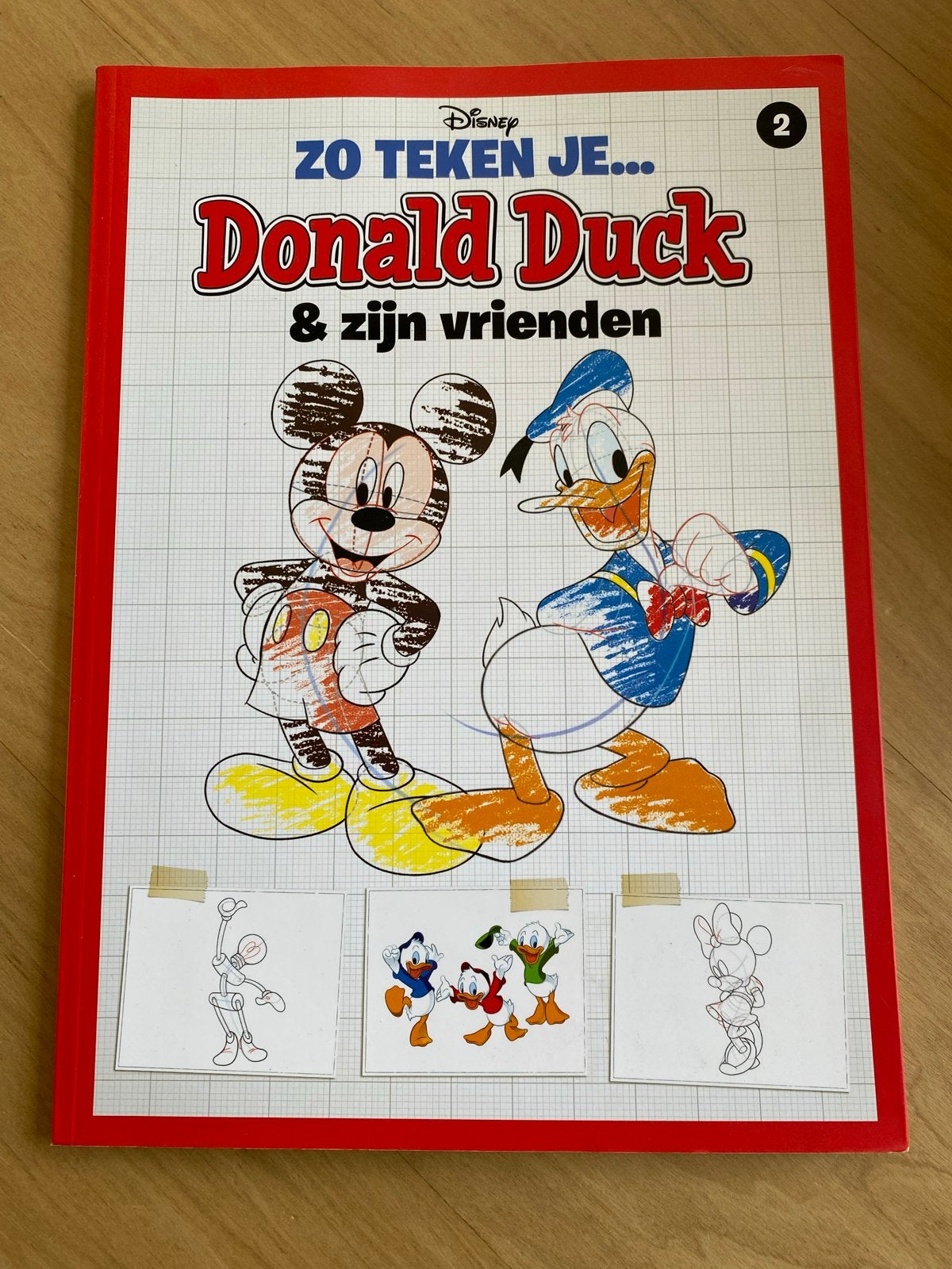 Disney Zo Teken Je... Donald Duck & zijn vrienden, Hobby en Vrije tijd, Tekenen, Ophalen of Verzenden, Nieuw, Boek of Gids