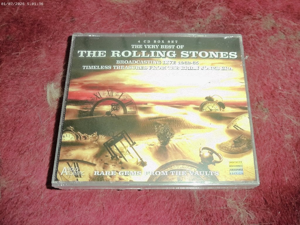 4 CD set The Rolling Stones  Live 1962-65   NIEUW, Ophalen of Verzenden, Nieuw in verpakking, Poprock, Boxset