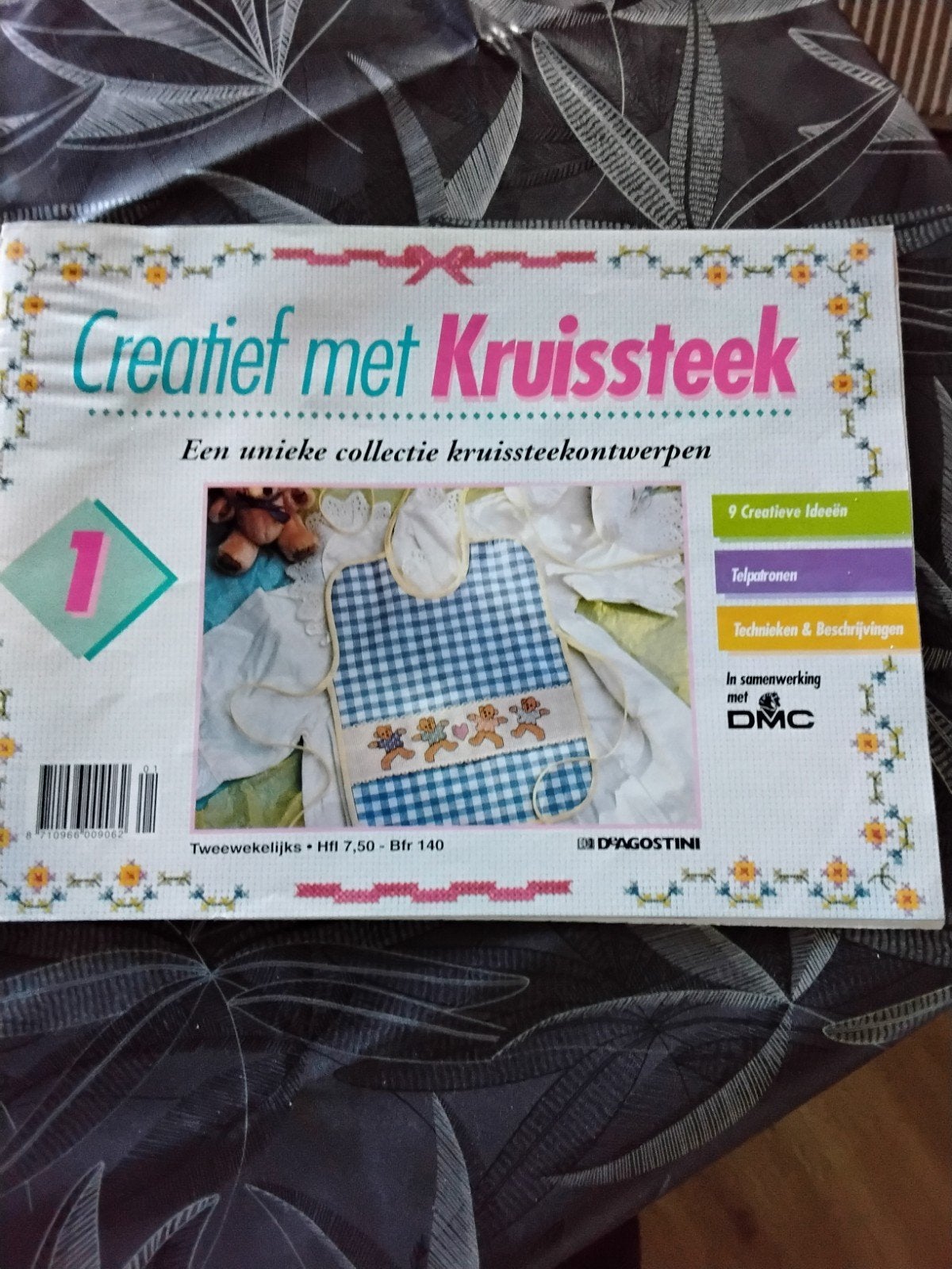 Creatief met Kruissteek - Telpatroonboekje, Ophalen of Verzenden, Gebruikt, Handborduren, Patroon