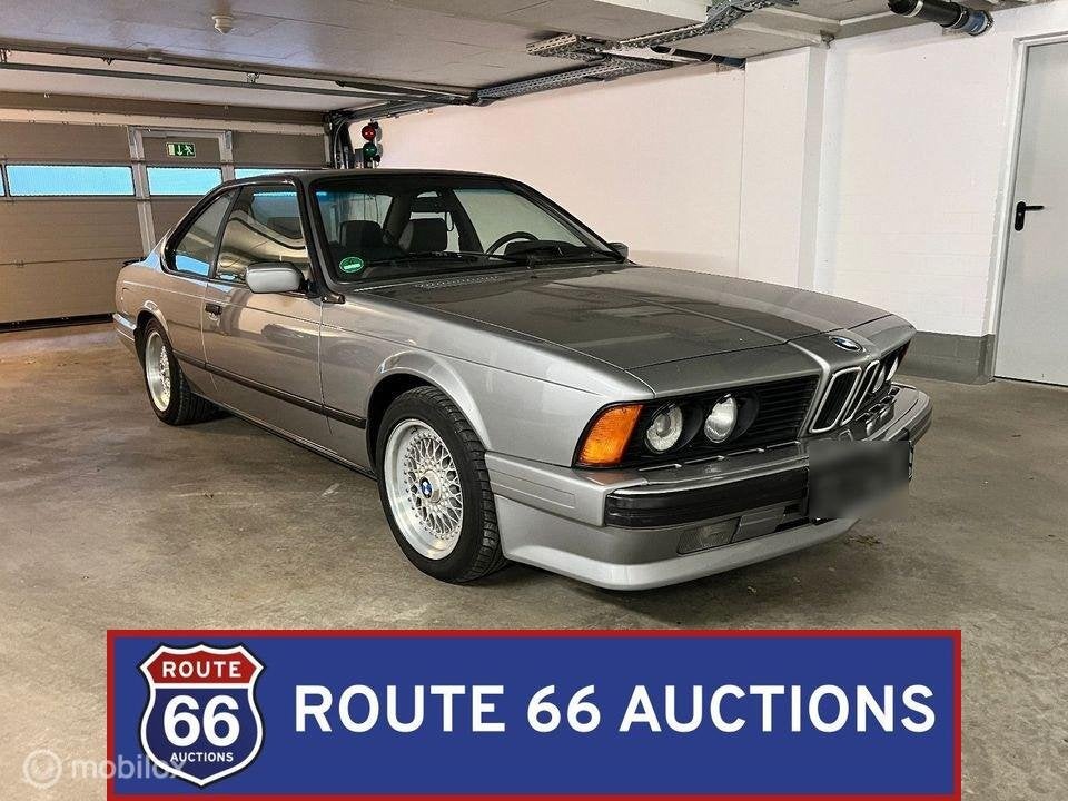 BMW 635 CSi | 1988 | Route 66 Auctions, Auto's, Overige carrosserieën, Zwart, Bedrijf, Handgeschakeld