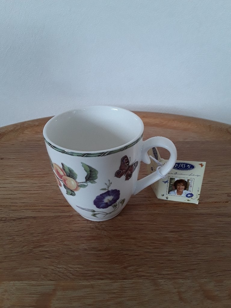 nieuwe beker Janneke Brinkman  Fruit en Flowers, Overige merken, Nieuw, Overige stijlen, Porselein