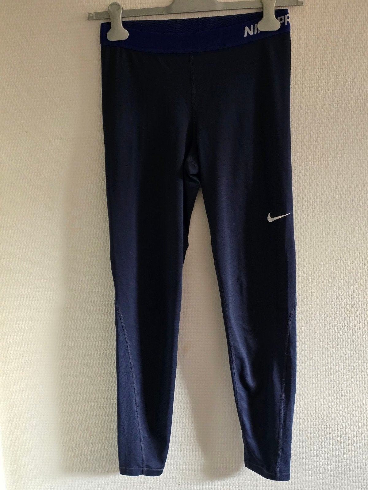 Nike Pro dames sportlegging - Donkerblauw - Maat L, Blauw, Maat 42/44 (L), Nike, Ophalen of Verzenden