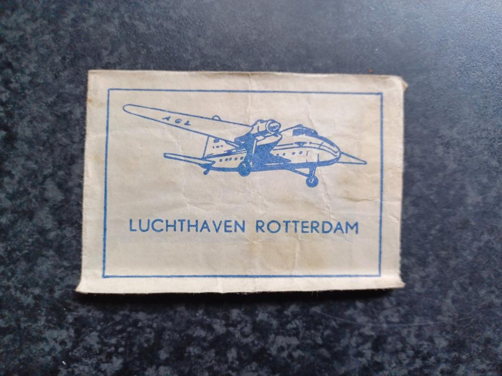 Suikerzakje Luchthaven Rotterdam, Ophalen, Nederland