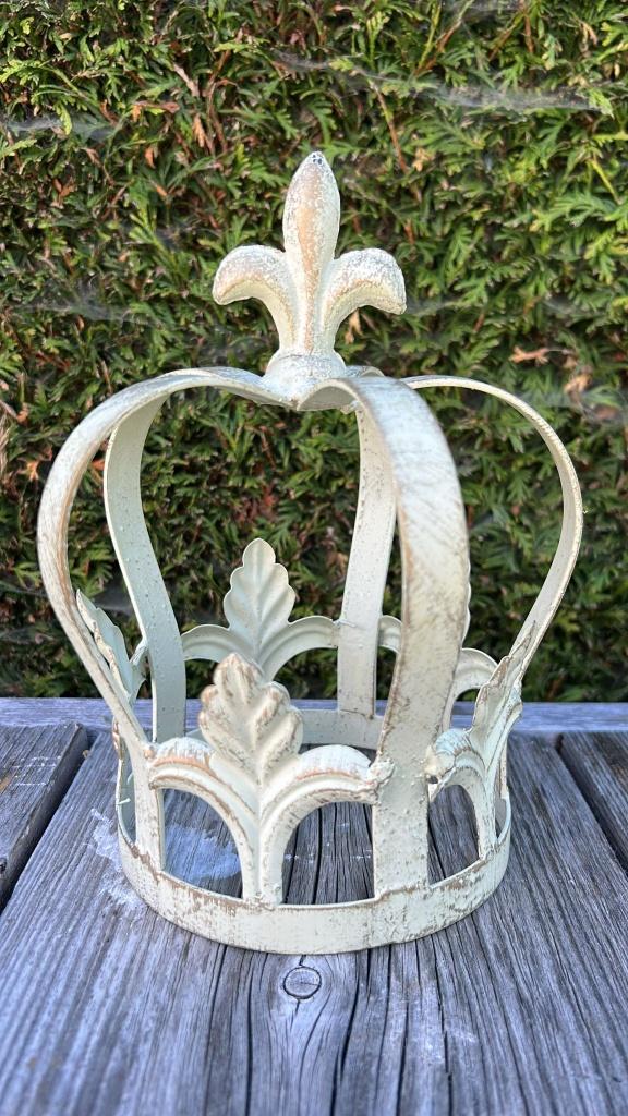 Kroon decoratief metaal, Ophalen of Verzenden, Nieuw, Metaal, Overige typen