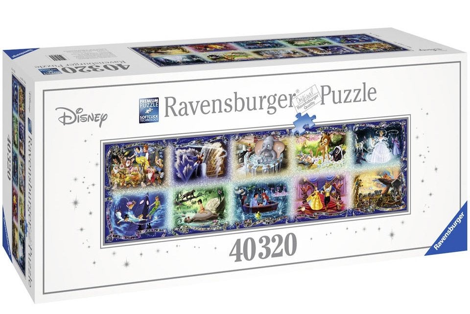 Werelds grootste Disney puzzel van 40000 stukjes, Ophalen of Verzenden, Meer dan 1500 stukjes, Nieuw, Legpuzzel