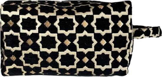 Toilettas Pouch  - Handige Reis Make-up  Reistas  - Zwart, 30 cm of meer, Zwart, Ophalen of Verzenden, Nieuw