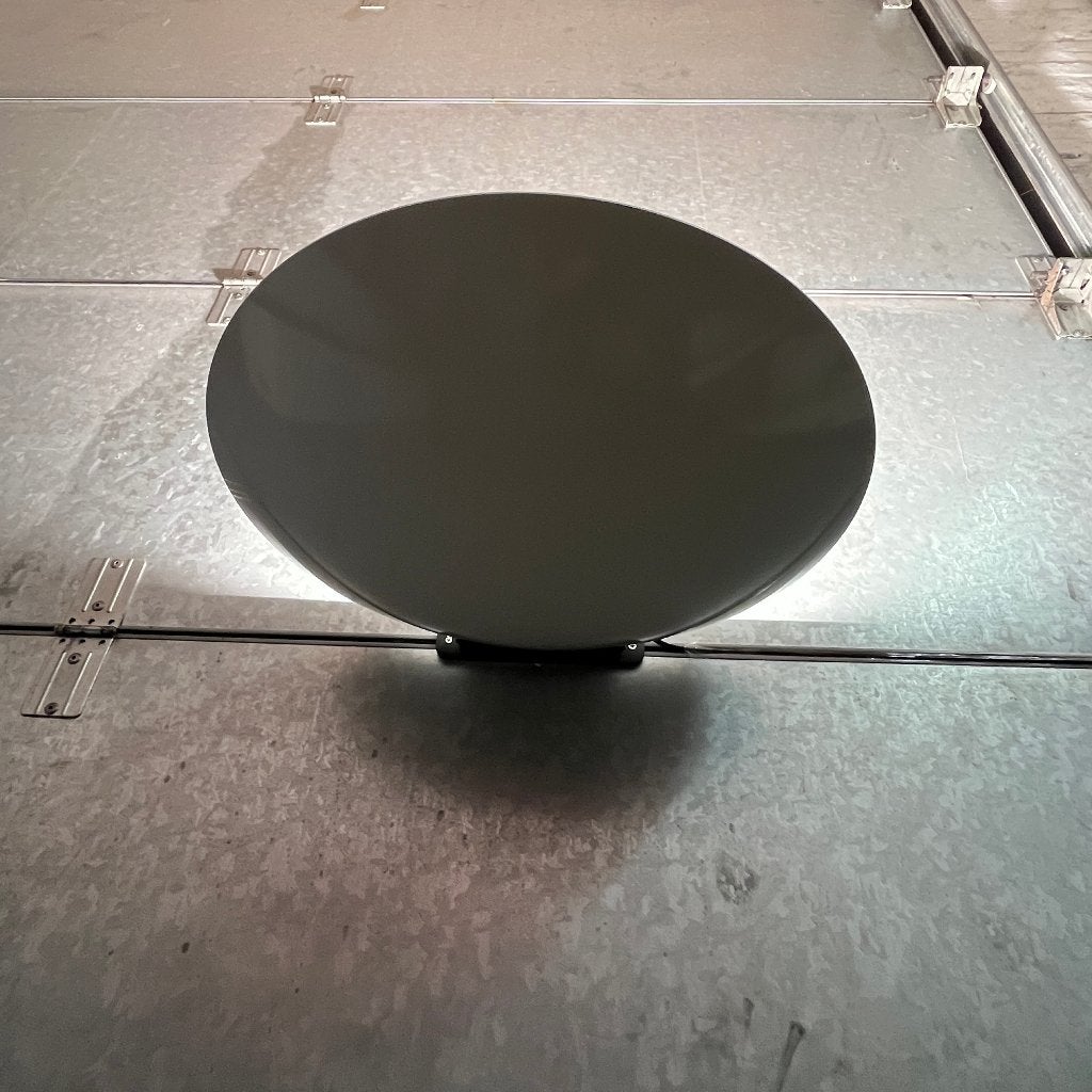 Grote ronde wit metalen design wandlamp halogeen, Huis en Inrichting, Halogeen, Glas, Nieuw, Ophalen of Verzenden