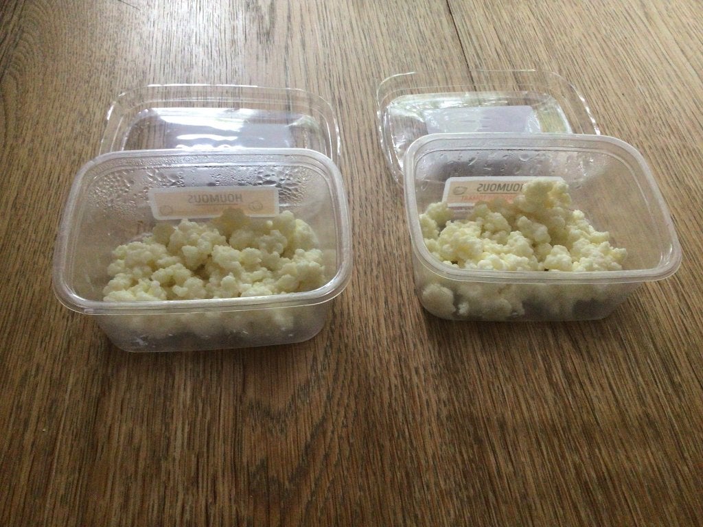 Melk kefirkorrels, Ophalen