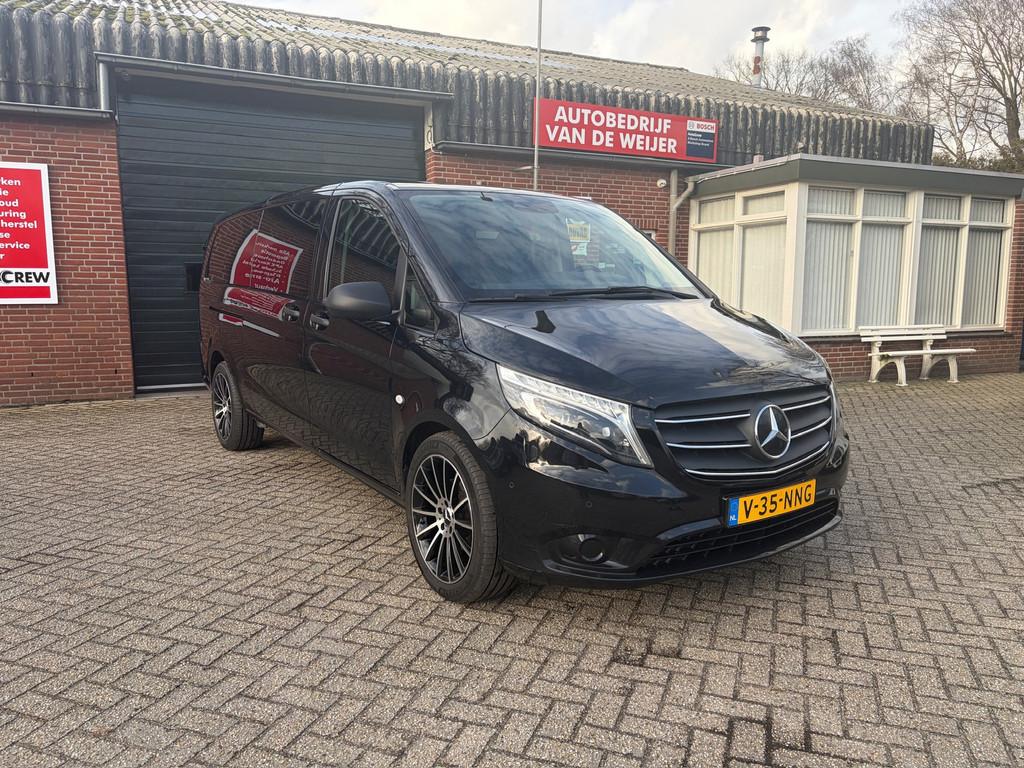 Mercedes-Benz VITO 116 CDI XXL DC 2x Schuif 6-Persoons-Grijs, Auto's, Automaat, Gebruikt, 4 cilinders, 2500 kg