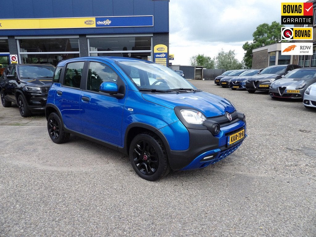 Fiat Panda 1.0 Hybrid City Plus / Rijklaarprijs, Voorwielaandrijving, 12 maanden, Stof, Gebruikt
