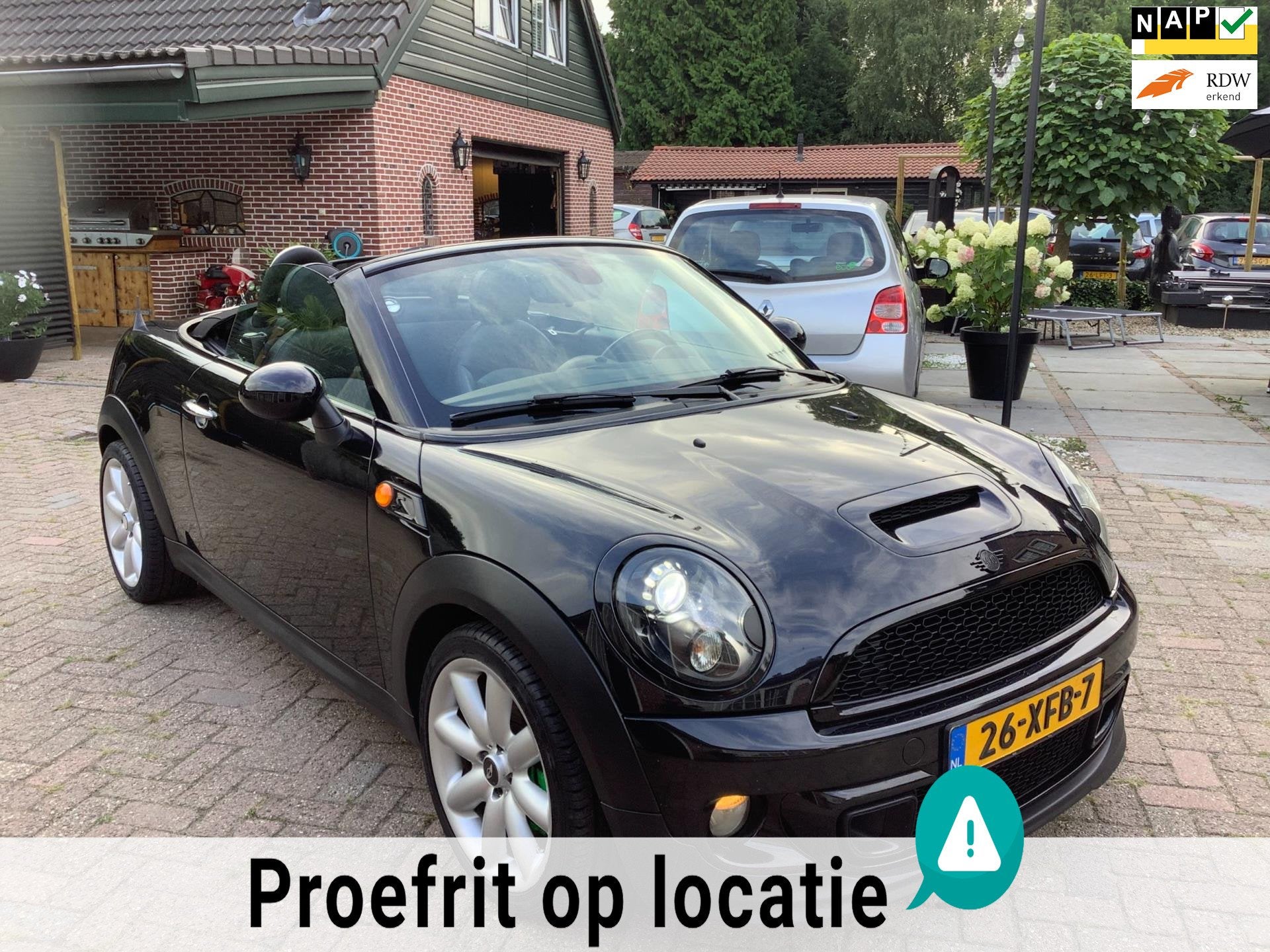 Mini Mini Roadster 1.6 Cooper S Chili (Cabrio) NIEUWE APK, Voorwielaandrijving, Gebruikt, 4 cilinders, Cabriolet