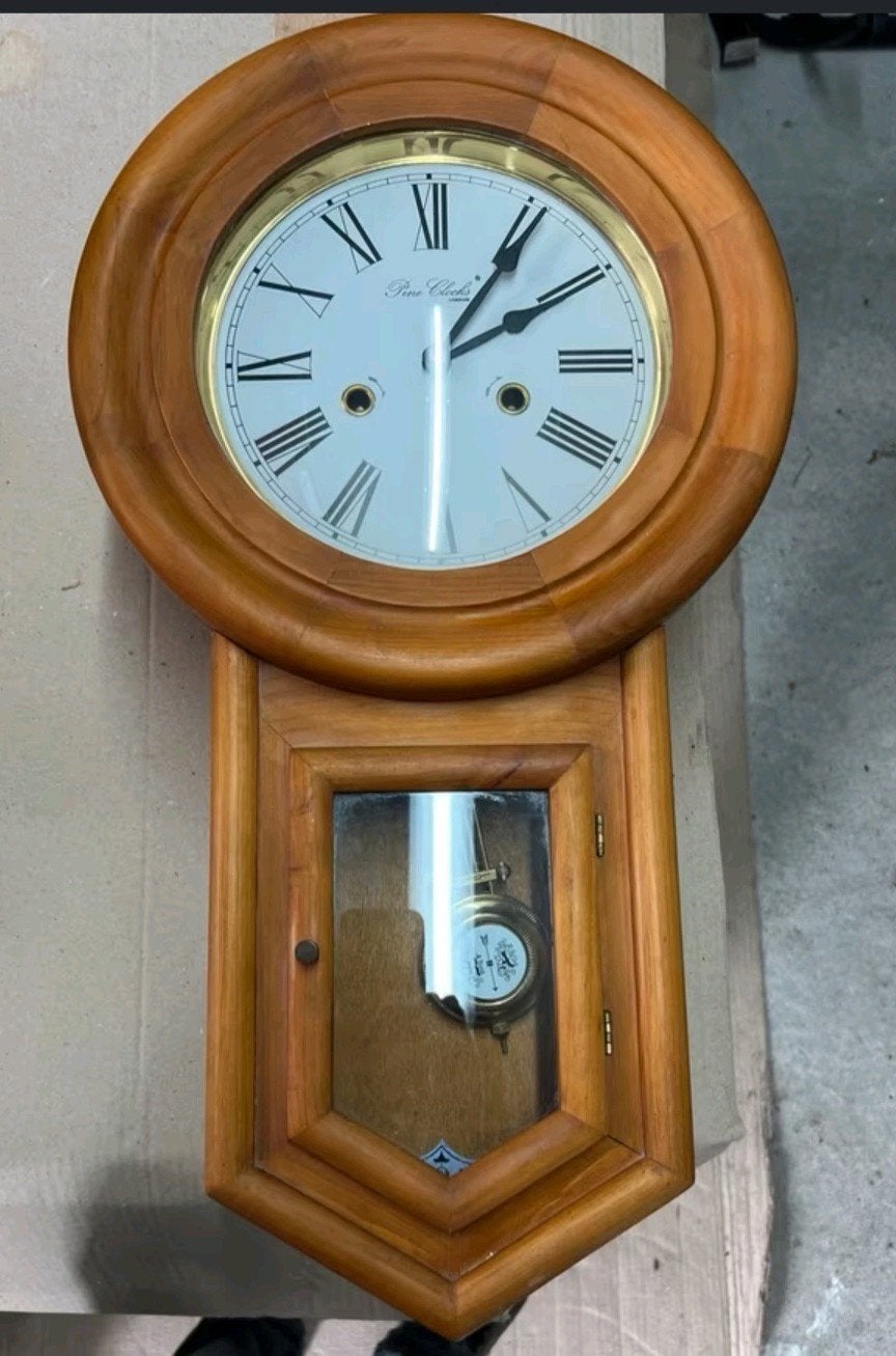 Pine Clocks London Engeland, Antiek en Kunst, Antiek | Klokken, Ophalen