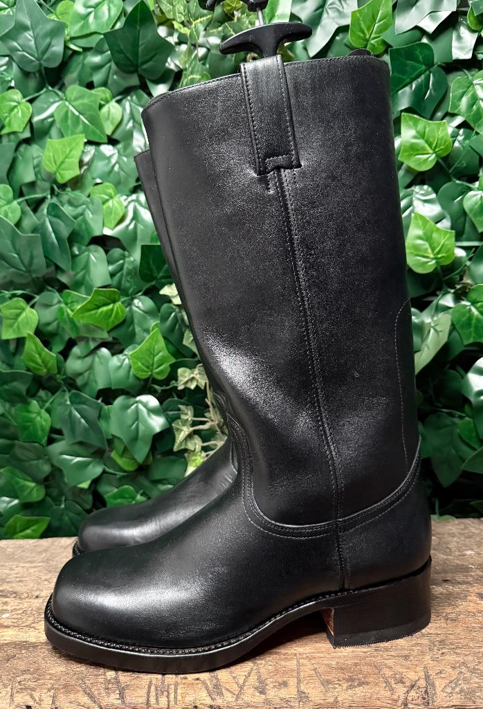 prachtige hoge vintage laarzen van sendra maat 43 (maat 9 ), Sendra, Zwart, Boots, Nieuw