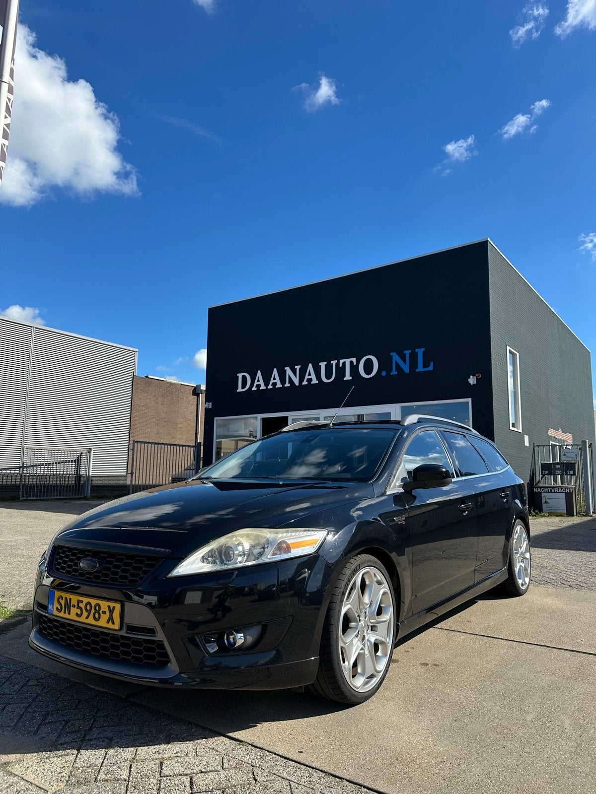 Ford Mondeo 2.5 20V 162KW Wagon 2009 Zwart, Auto's, Voorwielaandrijving, 1486 kg, 1800 kg, Mondeo