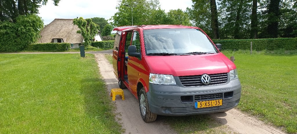 Volkswagen Transporter VW T5 2.5 TDI camper, Volkswagen, Tot en met 2, Particulier, Airbags