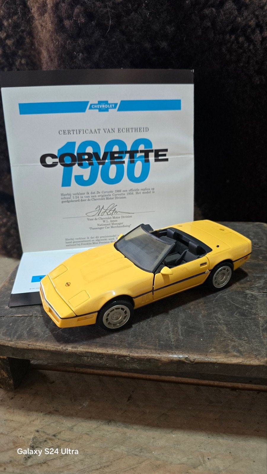 A19 > Chevrolet Corvette Convertible uit 1986, Ophalen of Verzenden