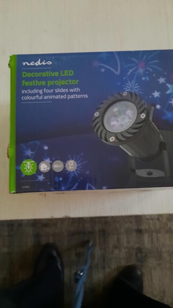 Decoratieve LED projector, Ophalen of Verzenden